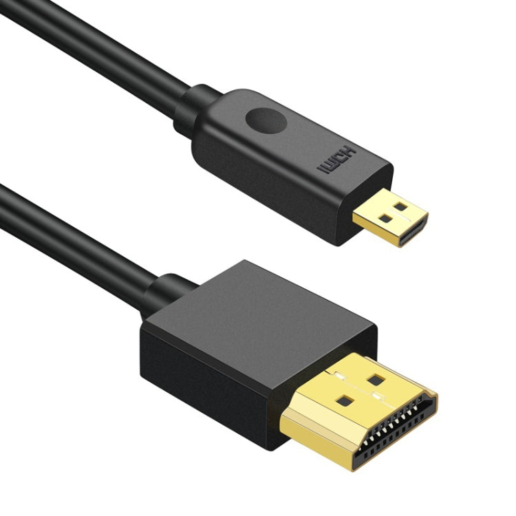 Cavo di collegamento video da HDMI a Micro HDMI 4K UHD 18 Gbps, 0.3m, 0.5m, 1m Cavo di collegamento video da HDMI a Micro HDMI 4K UHD 18 Gbps, 0.3m, 0.5m, 1m